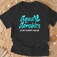 Swimming Water Aerobics Lover Aqua Aerobics Is My Happy Hour T-Shirt Gifts for Old Men Swimming Water Aerobics Lover Aqua Aerobics Is My Happy Hour T-Shirt Gifts for Old Men