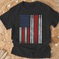 USA Flag Drumsticks Drum Kit T-Shirt Gifts for Old Men USA Flag Drumsticks Drum Kit T-Shirt Gifts for Old Men