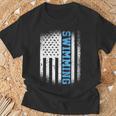 USA Flag Swimming Swim American Swimmer T-Shirt Gifts for Old Men USA Flag Swimming Swim American Swimmer T-Shirt Gifts for Old Men