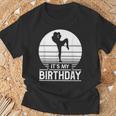 Vintage Birthday Shirt Muay Thai Kickboxer Its My Birthday T-Shirt Gifts for Old Men Vintage Birthday Shirt Muay Thai Kickboxer Its My Birthday T-Shirt Gifts for Old Men