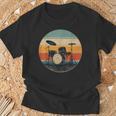 Vintage Drum Kit Silhouette Retro Music T-Shirt Gifts for Old Men Vintage Drum Kit Silhouette Retro Music T-Shirt Gifts for Old Men