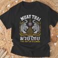 Women's Muay Thai The Art Of 8 Limbs Martial Arts Tigers T-Shirt Gifts for Old Men Women's Muay Thai The Art Of 8 Limbs Martial Arts Tigers T-Shirt Gifts for Old Men