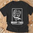 Women's Muay Thai Boxing Arm T-Shirt Gifts for Old Men