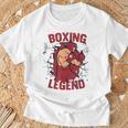 Boxing Legend Professional Boxer Muay Thai Boxing T-Shirt Gifts for Old Men Boxing Legend Professional Boxer Muay Thai Boxing T-Shirt Gifts for Old Men