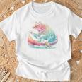 Canoe Bear Canoeing Raglan Baseball Tee T-Shirt Gifts for Old Men