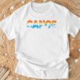 Canoe Canoeing Retro Canoe Raglan Baseball Tee T-Shirt Gifts for Old Men