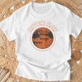 Canoe Canoeing Retro River Rat Raglan Baseball Tee T-Shirt Gifts for Old Men