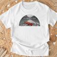 Canoe Lover Time To Paddle Raglan Baseball Tee T-Shirt Gifts for Old Men