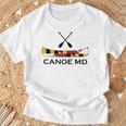 Canoe Maryland Raglan Baseball Tee T-Shirt Gifts for Old Men