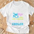 Cool Drum Kit Percussionist Drummer Wife Quote Image T-Shirt T-Shirt Gifts for Old Men