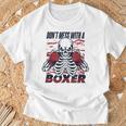Don't Mess With A Boxer Kickboxer Fan Muay Thai Boxing T-Shirt Gifts for Old Men Don't Mess With A Boxer Kickboxer Fan Muay Thai Boxing T-Shirt Gifts for Old Men