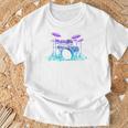 Drum Kit Set Drummer Zip T-Shirt Gifts for Old Men