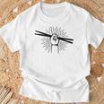 Drummer Drum Kit Rock & Roll Music Drummer T-Shirt Gifts for Old Men