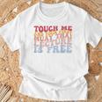 Your First Muay Thai Lecture Is Free Thai Boxing Trainer T-Shirt Gifts for Old Men