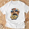 Gym Rat Kickboxing Nak Muay Thai Boxing Fighter T-Shirt Gifts for Old Men Gym Rat Kickboxing Nak Muay Thai Boxing Fighter T-Shirt Gifts for Old Men
