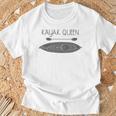 Kayak Queen Fun Kayak And Canoe Paddler T-Shirt Gifts for Old Men