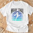 Muay Thai Hobby Fighter Martial Arts Boxing T-Shirt Gifts for Old Men Muay Thai Hobby Fighter Martial Arts Boxing T-Shirt Gifts for Old Men