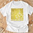 Muay Thai Lumpinee Boxing Stadium Where Legend Born T-Shirt Gifts for Old Men Muay Thai Lumpinee Boxing Stadium Where Legend Born T-Shirt Gifts for Old Men