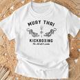 Muay Thai Twin Tigers MMA Warrior Fight T-Shirt Gifts for Old Men Muay Thai Twin Tigers MMA Warrior Fight T-Shirt Gifts for Old Men
