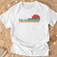 Paddling Canoe Retro Vintage For Canoeists And Paddle T-Shirt Gifts for Old Men