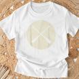 Retro Vintage Canoe Paddles Crossing Canoe & Kayaking T-Shirt Gifts for Old Men