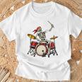Skeleton Drummer Skull Drum Kit Halloween T-Shirt Gifts for Old Men Skeleton Drummer Skull Drum Kit Halloween T-Shirt Gifts for Old Men