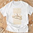 Sticky Hands Steady Mind Muay Thai Boxing T-Shirt Gifts for Old Men Sticky Hands Steady Mind Muay Thai Boxing T-Shirt Gifts for Old Men