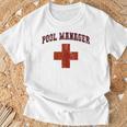 Swimming Pool Manager Beach Vacay Lifeguards Swim Cruise T-Shirt Gifts for Old Men Swimming Pool Manager Beach Vacay Lifeguards Swim Cruise T-Shirt Gifts for Old Men