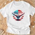 Swimming United States Shirt With American Flag Swimming T-Shirt Gifts for Old Men Swimming United States Shirt With American Flag Swimming T-Shirt Gifts for Old Men