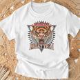 Tigar Muay Thai MMA Vintage Kickboxing Training T-Shirt Gifts for Old Men