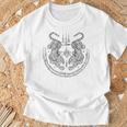 Twin Tiger Muay Thai Shorts Thailand Martial Arts Boxing T-Shirt Gifts for Old Men