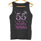 55 Es Ist Der Geburtstag Meiner Großenchwester Rosa Krone 55 Jahre Alt Tank Top