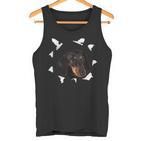 Dackel Dackel Hund Tank Top