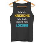 Ich Bin Kasache Ich Finde Immer Eine Lösung Kasachstan Tank Top