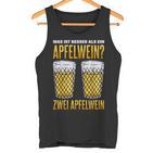 Was Ist Besser Als Ein Apfelwein Zwei Apfelwein Genuss Tank Top