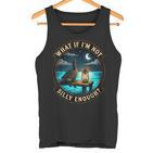 Was Ist Wenn Ich Nicht Albern Genug Bin Lustiger Dummer Goose-Meme-Humor Tank Top