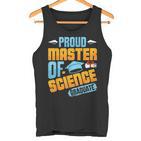 Master Ofcience Proud Master Ofcience Graduate Abschluss Tank Top