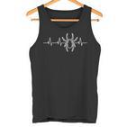 Mein Herzchlägt Fürpinnen -Pinnenbesitzer Tank Top