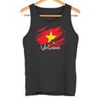 Mitietnam-Flaggeietnam-Ietnam-Flaggeietnam-Karten Tank Top