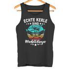 Modellfliegen Modellflug Piloten Modellbauer Modellflieger Tank Top