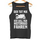 Motorrad Freiheit Motorradfahrer Biker Motorräder Fahrer Tank Top