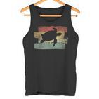 Retrochildkröte Wasserschildkröte Tiere Meer Reptilien Tank Top