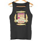 Sardinen In Einer Dose Retro Fischdose Tank Top