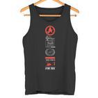 Star Trekternenflottenkommando Uss Enterprise Ncc-1701-D Tank Top