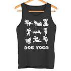 Süßer Yoga Hund Meditation Haustier Hundebesitzer Tank Top