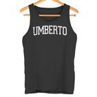 Vintage Personalisierter Name Classic Umberto Tank Top