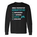11 Perfekter Geburtstag Zocken 11 Jahre Alt Gamer Jungen Langarmshirts