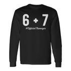 13 Geburtstag Lustiges Meme 6 7 Geburtstag 13 Für Nager Jungen Langarmshirts