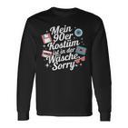 90Er Party Kostüm Ist In Der Wäsche Retro Outfit Neunziger Langarmshirts