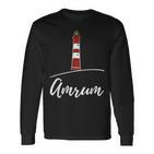 Amrum Leuchtturmouvenir Langarmshirts